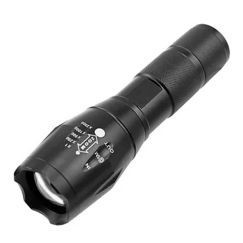 T6 Tactical Flashlights Super Bright Handheld Outdoor LED Flashlight with Adjustable Focus 5 Light Modes
T6 Tactical Flashlights Super Bright Handheld Outdoor LED Flashlight with Adjustable Focus 5 Light Modes