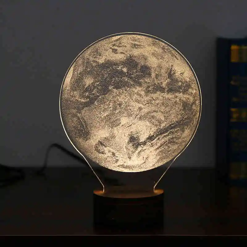Carving 3D LED Moon Lamp Night Lights USB Christmas Lights Atmosphere Desk Lamps Earth Astronaut Moonlight Home Decor Carving 3D LED Moon Lamp Night Lights USB Christmas Lights Atmosphere Desk Lamps Earth Astronaut Moonlight Home Decor