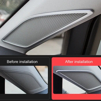 For Volkswagen Golf 7 MK7 2013-2018 Matte ABS Interior Accessories A Pillar Stereo Speaker Cover Trim 2pcs
For Volkswagen Golf 7 MK7 2013-2018 Matte ABS Interior Accessories A Pillar Stereo Speaker Cover Trim 2pcs