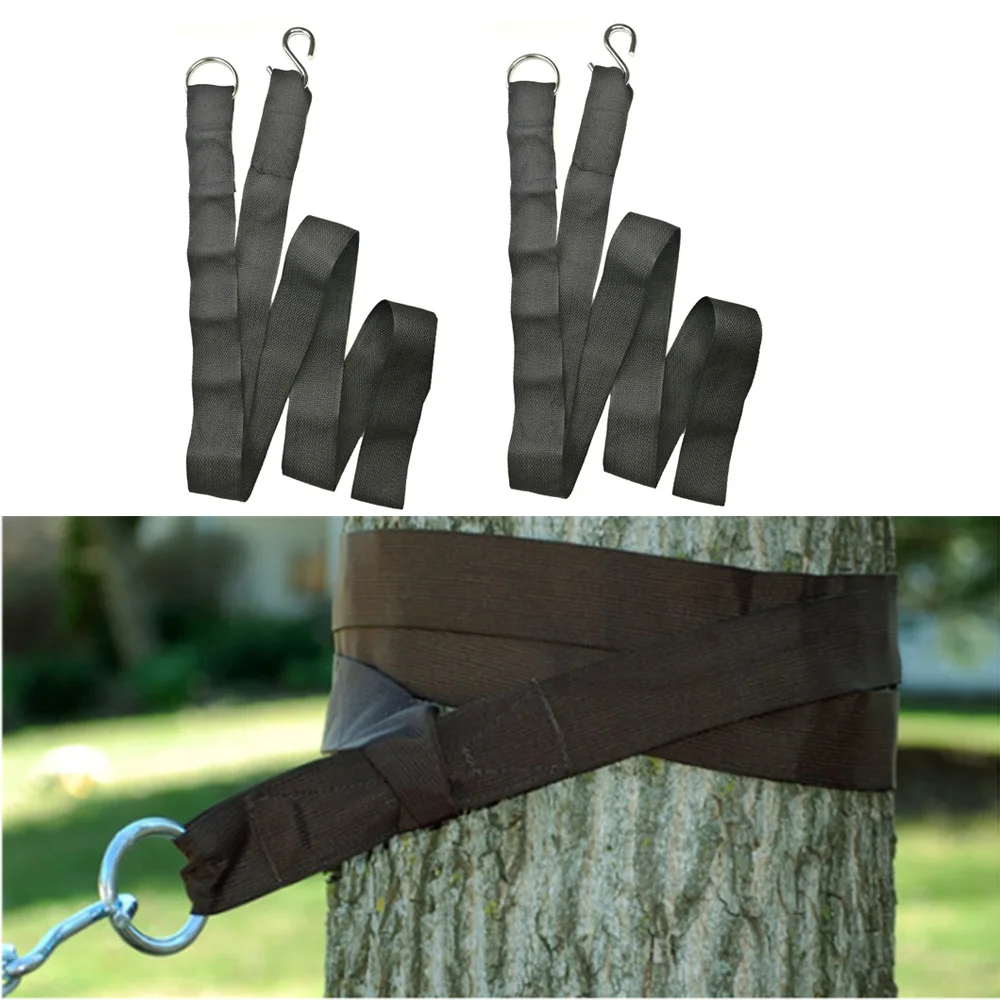 2Pcs 300cm Nylon Hammock Tree Swing Hanging Straps with S hooks For Outdoor Hammock Camping Sleeping Bed
2Pcs 300cm Nylon Hammock Tree Swing Hanging Straps with S hooks For Outdoor Hammock Camping Sleeping Bed