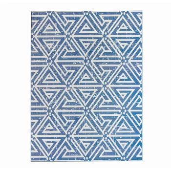 Northern Europe Simple Blue and White Triangular Geometric Pattern Washable Non-slip Hairless Rug for Living Room Bedroom Carpet
Northern Europe Simple Blue and White Triangular Geometric Pattern Washable Non-slip Hairless Rug for Living Room Bedroom Carpet