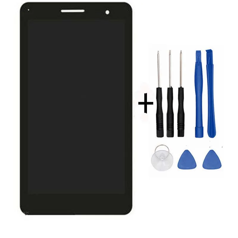 Black Full Touch Screen Digitizer + LCD Display Monitor Panel Assembly for Huawei Honor Play MediaPad T1 7.0 T1-701u / T1-701ua
Black Full Touch Screen Digitizer + LCD Display Monitor Panel Assembly for Huawei Honor Play MediaPad T1 7.0 T1-701u / T1-701ua