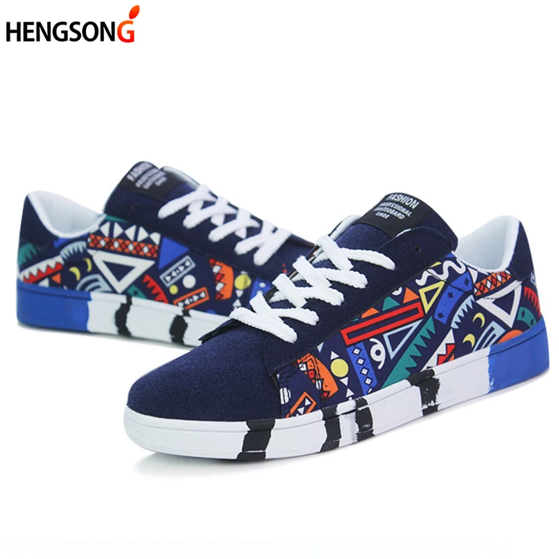 2020 NEW Men Design Vulcanize Sneakers Lace Up Spring Autumn Graffiti Unisex Shoes for Youth Comfortable Fashion Men Shoes
2020 NEW Men Design Vulcanize Sneakers Lace Up Spring Autumn Graffiti Unisex Shoes for Youth Comfortable Fashion Men Shoes