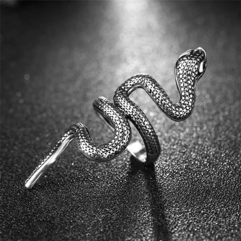 CAIYLAAM Neo-Gothic Style Silver Color Snake Rings for Male Punk Jewelry Alloy Vintage Rings for Party Jewelry Wholesale
CAIYLAAM Neo-Gothic Style Silver Color Snake Rings for Male Punk Jewelry Alloy Vintage Rings for Party Jewelry Wholesale