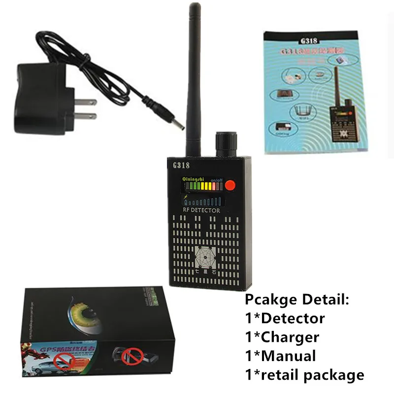 1MHz-8000MHz Radio Detection Anti Spy Signal Hidden Camera GSM Audio Bug Finder 4G GPS Signals Lens RF Tracker Detectors Black
1MHz-8000MHz Radio Detection Anti Spy Signal Hidden Camera GSM Audio Bug Finder 4G GPS Signals Lens RF Tracker Detectors Black