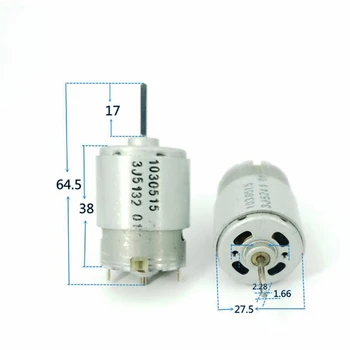 2019 New Arrival 1pc DC12-24V Large Torque Motor Super model with High Speed Motor New Arrival Rated voltage 24V 380 motor 
2019 New Arrival 1pc DC12-24V Large Torque Motor Super model with High Speed Motor New Arrival Rated voltage 24V 380 motor