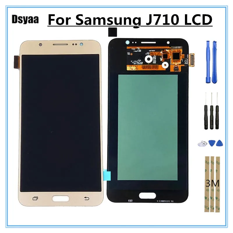 5.5 inch Change OLED For SAMSUNG for Galaxy J7 2016 J710 J710F J710M J710G J710FN LCD Display Touch Screen Digitizer Assembly
5.5 inch Change OLED For SAMSUNG for Galaxy J7 2016 J710 J710F J710M J710G J710FN LCD Display Touch Screen Digitizer Assembly