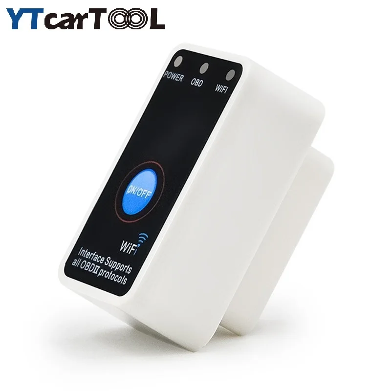 New arrival Super MINI ELM327 WIFI ON/OFF Switch V2.1 ELM327 WIFI OBD2/OBDII ELM 327 CAN-BUS Diagnostic Tool
New arrival Super MINI ELM327 WIFI ON/OFF Switch V2.1 ELM327 WIFI OBD2/OBDII ELM 327 CAN-BUS Diagnostic Tool