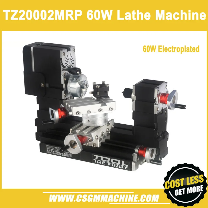 TZ20002MRP 60W Electroplated Metal Mini Rotating Lathe/60W,12000rpm Electroplating metal rotated lathe
TZ20002MRP 60W Electroplated Metal Mini Rotating Lathe/60W,12000rpm Electroplating metal rotated lathe
