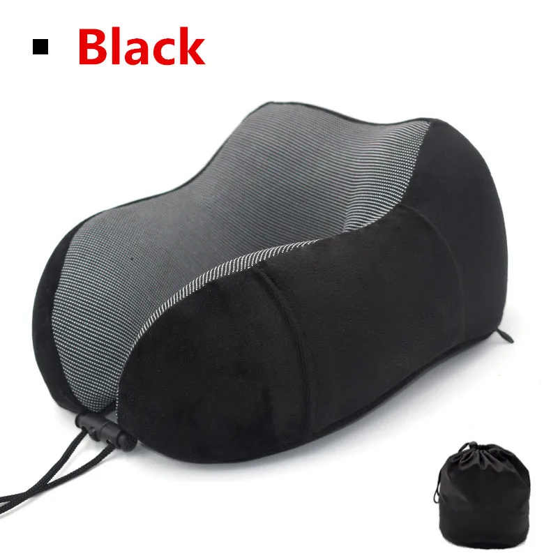 U Shaped Memory Foam Neck Pillows Soft Slow Rebound Space Travel Pillow Solid Neck Cervical Healthcare With Storage Bag
U Shaped Memory Foam Neck Pillows Soft Slow Rebound Space Travel Pillow Solid Neck Cervical Healthcare With Storage Bag