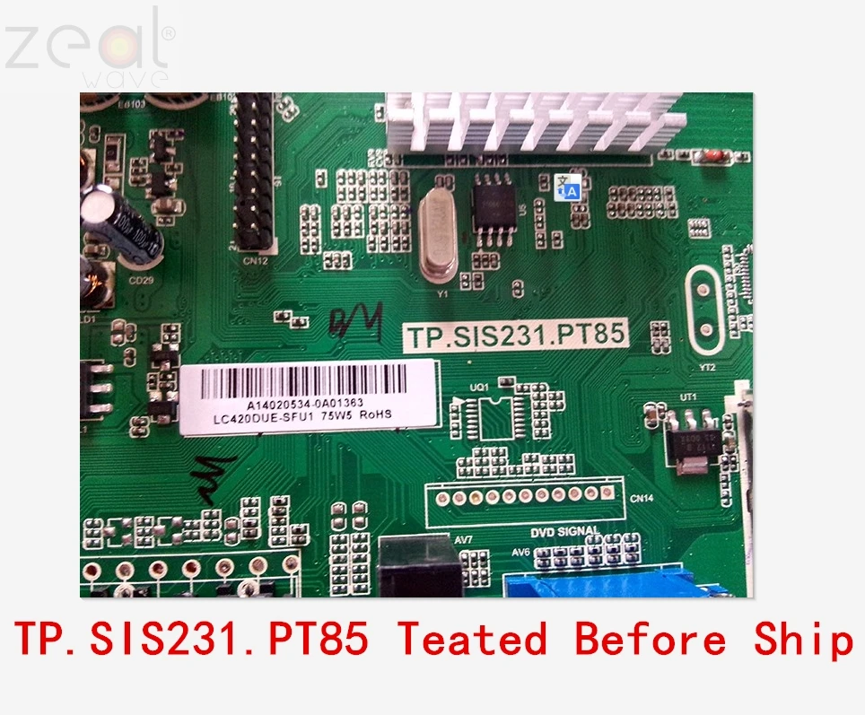 FOR TP.SIS231.PT85 Motherboard LC420DUE-SFU1 75W5 For Screen V420HJ2-P01 LC315TU3A LC320EXN-SEE1 T390HVN03.0 MT3151A05-3-XC-1
FOR TP.SIS231.PT85 Motherboard LC420DUE-SFU1 75W5 For Screen V420HJ2-P01 LC315TU3A LC320EXN-SEE1 T390HVN03.0 MT3151A05-3-XC-1