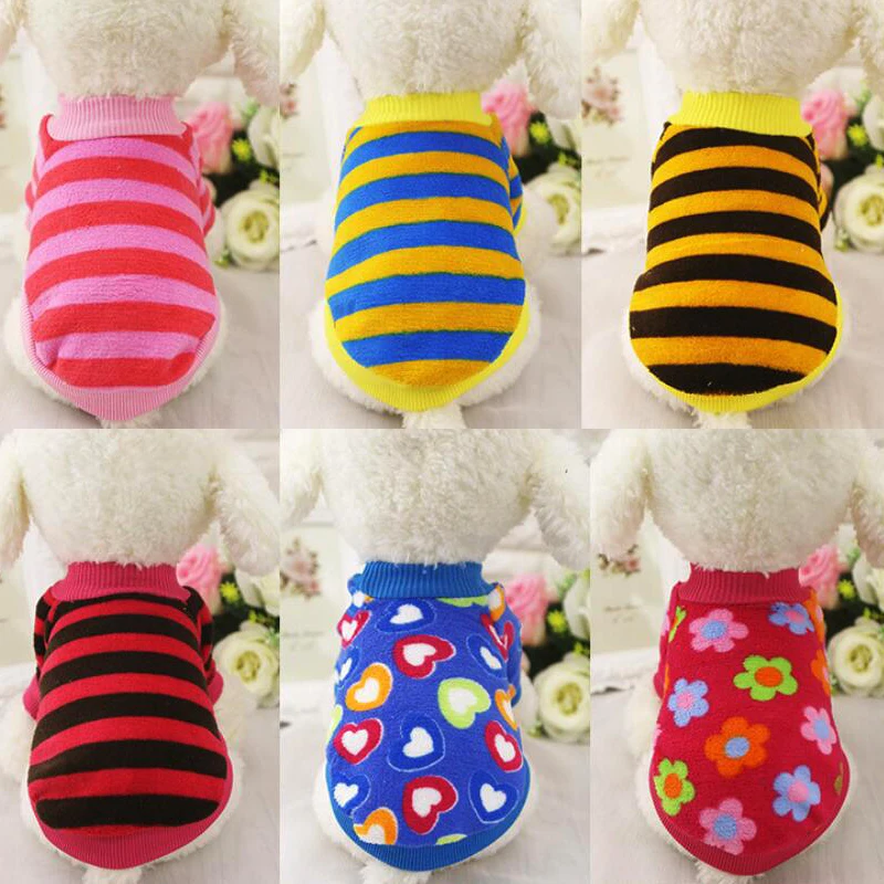 NEW Dog Cat Clothes Candy Stripe Color Warm Cat Sweater Pet Jumper Cat Clothes For Small Pets XS S M L XL Y283
NEW Dog Cat Clothes Candy Stripe Color Warm Cat Sweater Pet Jumper Cat Clothes For Small Pets XS S M L XL Y283