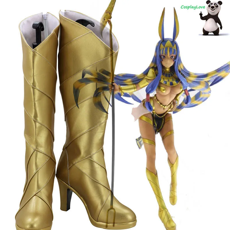 CosplayLove FGO Fate/Grand Order Fate/EXTRA CCC Cosplay Gold Nitocris Cosplay Shoes Custom Made For Girl Women
CosplayLove FGO Fate/Grand Order Fate/EXTRA CCC Cosplay Gold Nitocris Cosplay Shoes Custom Made For Girl Women