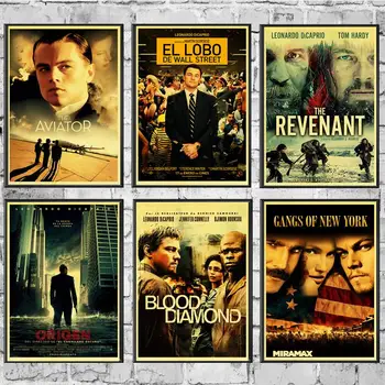 Movie Poster Leonardo DiCaprio Movie Posters Wall Stickers Vintage Poster Prints High Quality For Living Room Home Decor
Movie Poster Leonardo DiCaprio Movie Posters Wall Stickers Vintage Poster Prints High Quality For Living Room Home Decor