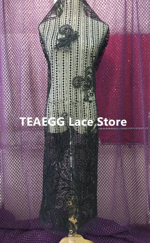 5yards ivory Heavy beaded on tulle french lace guipure lace elegent wedding dress beaded lace bridal fabric
5yards ivory Heavy beaded on tulle french lace guipure lace elegent wedding dress beaded lace bridal fabric