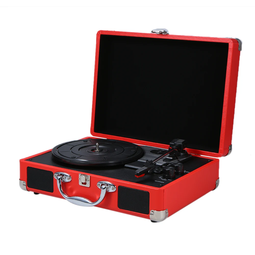 Bluetooth Phonograph Record Player EU standard Turntable With Speakers Vintage Stereo Sound Turntable machine
Bluetooth Phonograph Record Player EU standard Turntable With Speakers Vintage Stereo Sound Turntable machine