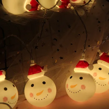 1.5M 2.5M Snowman string lights fairy Christmas DIY light home garden lights santa party Christmas Pendant Drop Ornaments
1.5M 2.5M Snowman string lights fairy Christmas DIY light home garden lights santa party Christmas Pendant Drop Ornaments