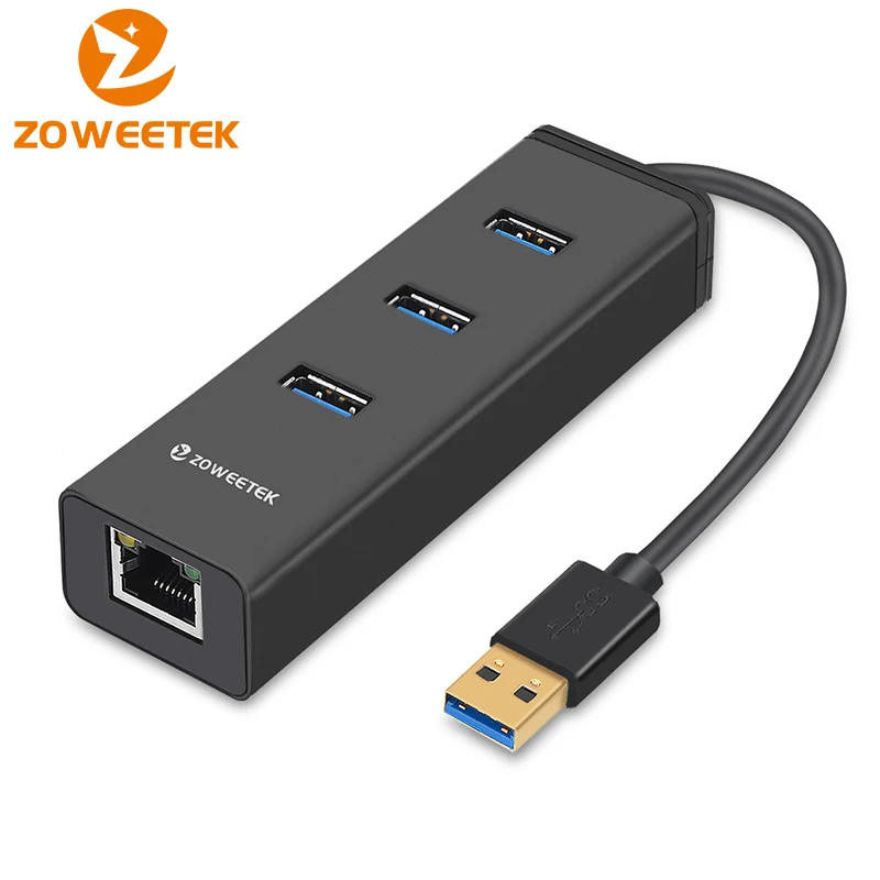 Zoweetek 3 Port USB 3.0 Hub 10/100/1000 Mbps To RJ45 Gigabit Ethernet LAN Wired Network Adapter For Windows Mac Wholesale
Zoweetek 3 Port USB 3.0 Hub 10/100/1000 Mbps To RJ45 Gigabit Ethernet LAN Wired Network Adapter For Windows Mac Wholesale