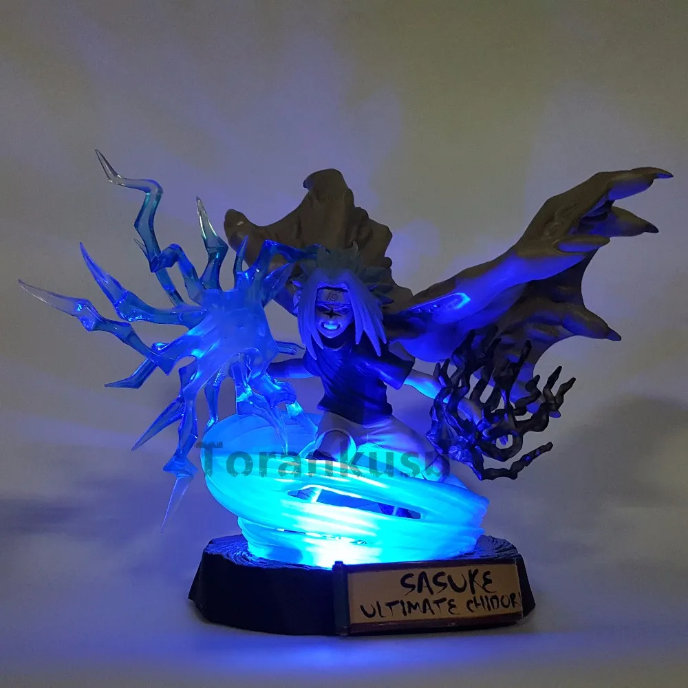 Anime Naruto Uchiha Sasuke PVC Action Figure 180mm Toys Naruto Shippuden Evil Sasuke Double Chidori With Led Light Figurine
Anime Naruto Uchiha Sasuke PVC Action Figure 180mm Toys Naruto Shippuden Evil Sasuke Double Chidori With Led Light Figurine