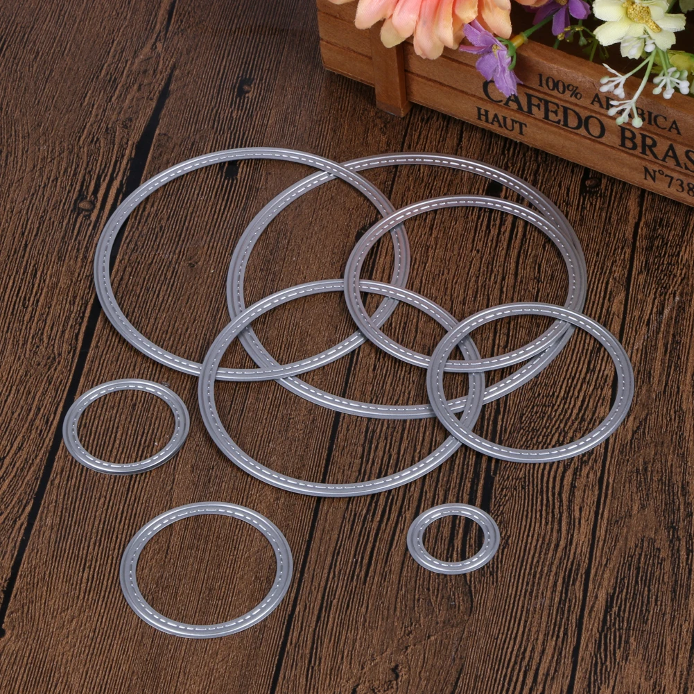 Flora exhibition Metal Cutting Dies for Scrapbooking DIY Etched Dies Craft