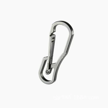 Multifunction Tools Titanium High Loading-bearing Hook EDC Tool Keychain Carabiner Hiking Camping Outdoor Multi Tool
Multifunction Tools Titanium High Loading-bearing Hook EDC Tool Keychain Carabiner Hiking Camping Outdoor Multi Tool