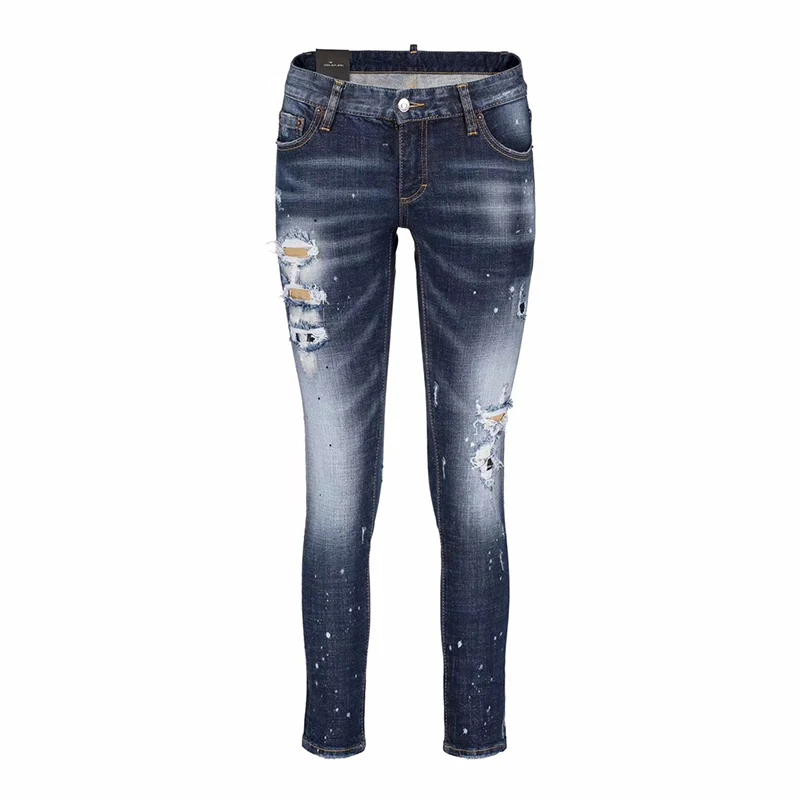 Vetore brand New Retro Hole Design Woman Jeans Casual Large Size Middle Waist Ladies Jeans High Quality Hot Wild Women Jeans TOP
Vetore brand New Retro Hole Design Woman Jeans Casual Large Size Middle Waist Ladies Jeans High Quality Hot Wild Women Jeans TOP