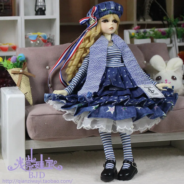 Аксессуары для шарнирной одежды, платье + шляпа + шарф для куклы BJD/SD, в комплект не входят кукла, обувь, парик и аксессуары 18D1596, масштаб 1/4, 1/3
Аксессуары для шарнирной одежды, платье + шляпа + шарф для куклы BJD/SD, в комплект не входят кукла, обувь, парик и аксессуары 18D1596, масштаб 1/4, 1/3
