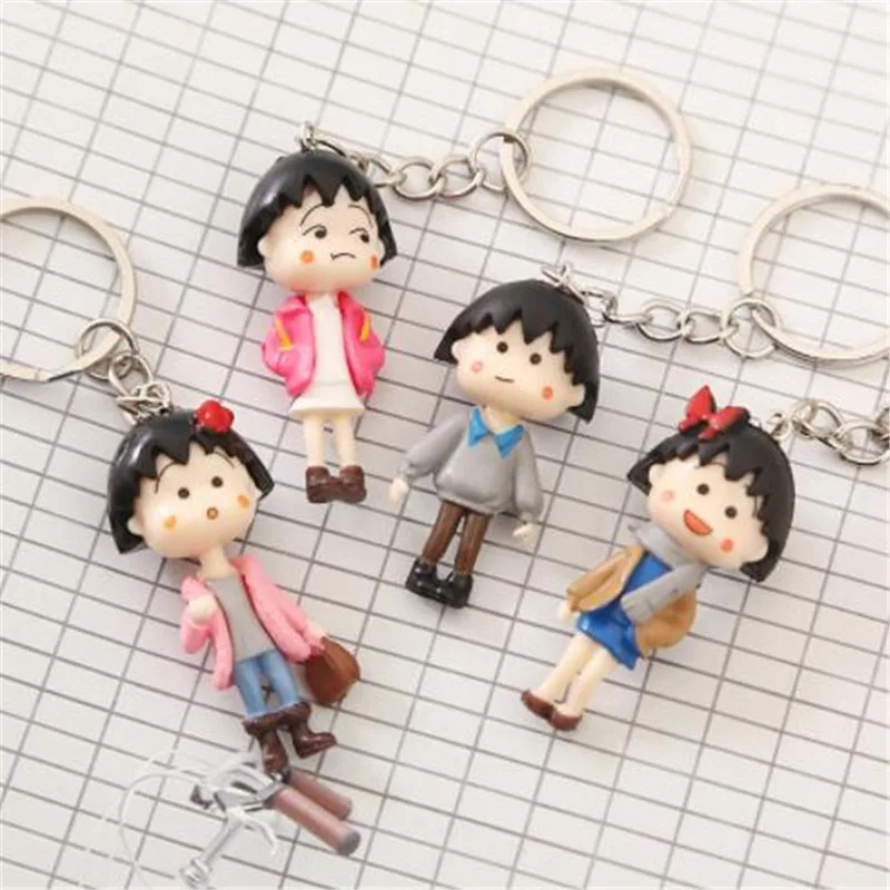 WKOUD PVC Anime Cartoon Happy Year Maruko Chan Action Figure Pendant Keychain Momoko Model Toy Kids Gift
WKOUD PVC Anime Cartoon Happy Year Maruko Chan Action Figure Pendant Keychain Momoko Model Toy Kids Gift