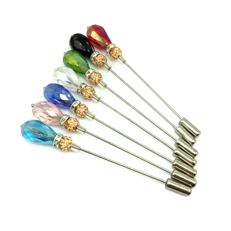 New drop crystal bead scarf stick pin Muslim Hijab pins wedding decoration rhinestone Brooch Pins
New drop crystal bead scarf stick pin Muslim Hijab pins wedding decoration rhinestone Brooch Pins