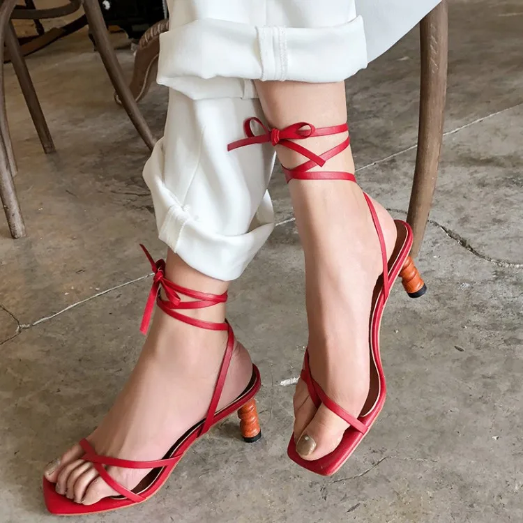 Designer Strange High Heels Gladiator Sandals Women Genuine Leather Cross tied Rome Party Dress Sandals Ladies Shoes 2019 Summer
Designer Strange High Heels Gladiator Sandals Women Genuine Leather Cross tied Rome Party Dress Sandals Ladies Shoes 2019 Summer