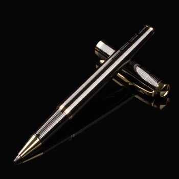 DIKA WEN Silver And Golden Roller Ball Pen Writing Fluent luxury Pen black Ink pens refill gift metal rollerball pen
DIKA WEN Silver And Golden Roller Ball Pen Writing Fluent luxury Pen black Ink pens refill gift metal rollerball pen