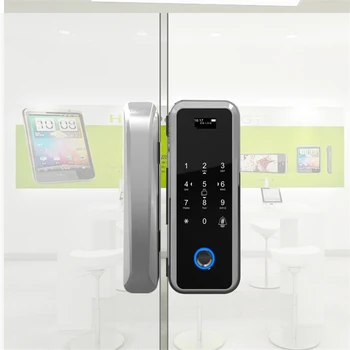 Glass Door Lock Fngerprint Lock With Attendance Remote Control Access Control Free Opening Single Double Open Smart Door Lock
Glass Door Lock Fngerprint Lock With Attendance Remote Control Access Control Free Opening Single Double Open Smart Door Lock