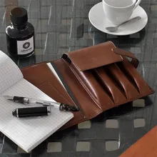 Wancher Pen POUCH Genuine Leather Fountain Pen Case Cowhide Pens Holder Case Gift Set Pen Bag Pen Storage Stationery Accessories
Wancher Pen POUCH Genuine Leather Fountain Pen Case Cowhide Pens Holder Case Gift Set Pen Bag Pen Storage Stationery Accessories