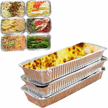 Disposable Tinfoil Fast Food Box Anti-Oil Oven Pasta Salad Box Packing Tool French Fries Fried Food Tray Take Away Tin Box 10pcs
Disposable Tinfoil Fast Food Box Anti-Oil Oven Pasta Salad Box Packing Tool French Fries Fried Food Tray Take Away Tin Box 10pcs