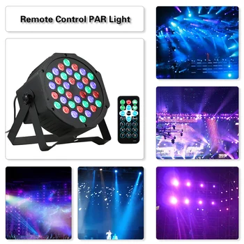 36LED 36W disco light sound party lights PAR Light RGB Wash Effect Stage LED Lamp dmx controller for Wedding Party DJ Bar Club
36LED 36W disco light sound party lights PAR Light RGB Wash Effect Stage LED Lamp dmx controller for Wedding Party DJ Bar Club