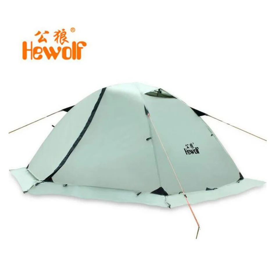Hewolf Outdoor double layer waterproof Four Seasons 2 person winterized winter tent layer Beach Tourist camping tent snow skirt
Hewolf Outdoor double layer waterproof Four Seasons 2 person winterized winter tent layer Beach Tourist camping tent snow skirt