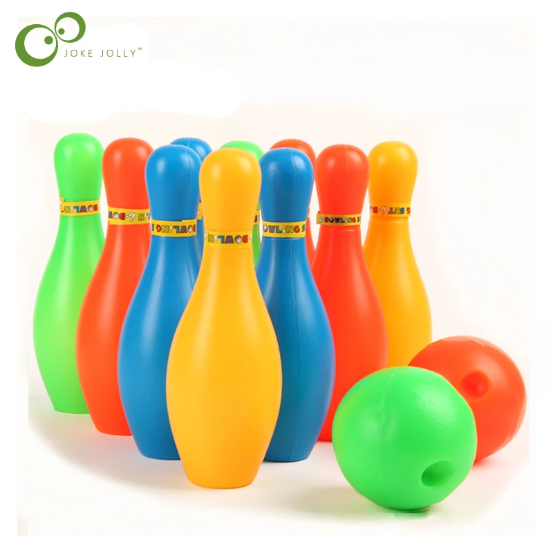 11CM height Bowling bottle set 5.5cm diameter Bowling ball Bowling set Children colorful sports toy WYQ
11CM height Bowling bottle set 5.5cm diameter Bowling ball Bowling set Children colorful sports toy WYQ