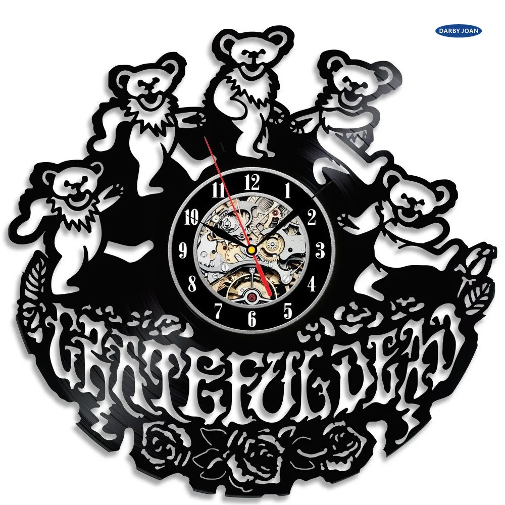 Cute Gift for Grateful Dead Fans Vintage Vinyl wall clock saat, saat alarm clock reloj
Cute Gift for Grateful Dead Fans Vintage Vinyl wall clock saat, saat alarm clock reloj