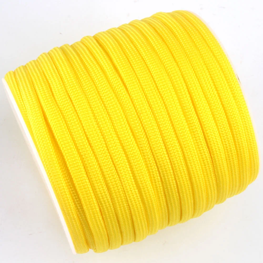 252 Colors 100FT/Spools Paracord 550 Paracord Rope Type III 7 Stand Parachute Cord Outdoor Camping Survival Wind Rope Wholesale
252 Colors 100FT/Spools Paracord 550 Paracord Rope Type III 7 Stand Parachute Cord Outdoor Camping Survival Wind Rope Wholesale