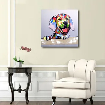 wall decor oil painting modern oil painting on canvas abstract painting dog art modern paintings AN-106
wall decor oil painting modern oil painting on canvas abstract painting dog art modern paintings AN-106