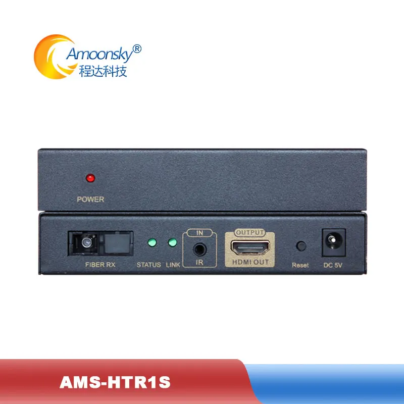 AMS-HTR1S HDMI to fiber digital 1080P HDMI Fiber Optic Video Extender HDMI Video Fiber Transceiver SC Port 20KM
AMS-HTR1S HDMI to fiber digital 1080P HDMI Fiber Optic Video Extender HDMI Video Fiber Transceiver SC Port 20KM