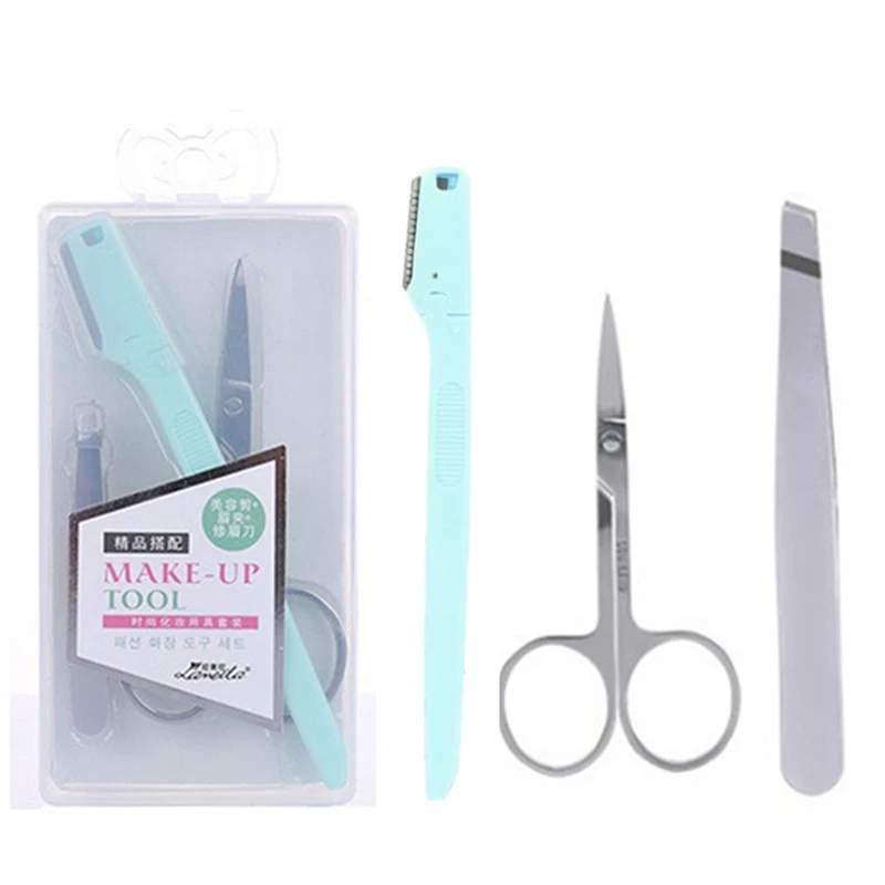 1 Set Eyebrow Razor Eyebrow Trimmer Eye Brow Shaping Hair Remover Tool Shaver Remover Blade Razor Epilator Eyebrow Scissors
1 Set Eyebrow Razor Eyebrow Trimmer Eye Brow Shaping Hair Remover Tool Shaver Remover Blade Razor Epilator Eyebrow Scissors