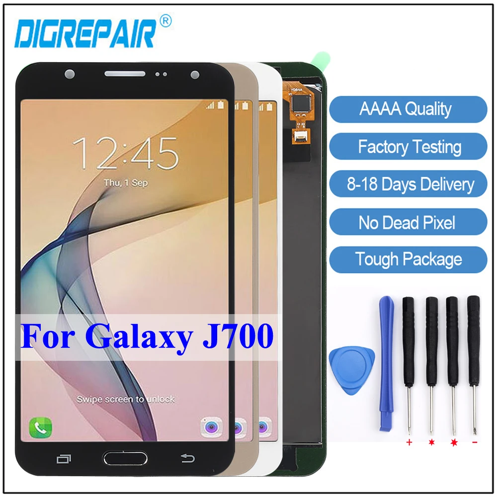 For Samsung Galaxy J7 2015 J700F J700M J700H J700DS LCD Display digitizer Touch screen J700f For Samsung J7 2015 J700f Display
For Samsung Galaxy J7 2015 J700F J700M J700H J700DS LCD Display digitizer Touch screen J700f For Samsung J7 2015 J700f Display