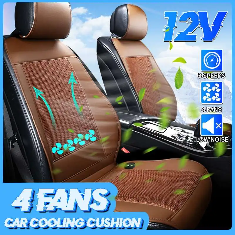 12V 4 BUILT-IN seat back Fan 3D Cooling Car Seat Cushion Cover Air Ventilated Fan Cooler Car Seat Cushion Cover
12V 4 BUILT-IN seat back Fan 3D Cooling Car Seat Cushion Cover Air Ventilated Fan Cooler Car Seat Cushion Cover