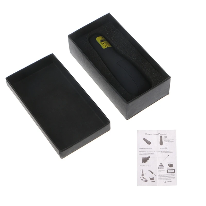 1 x Laser Pointer Black 2.4Ghz for Logitech Wireless Presenter R400 with Red Laser Pointer Pen WA ABS
1 x Laser Pointer Black 2.4Ghz for Logitech Wireless Presenter R400 with Red Laser Pointer Pen WA ABS