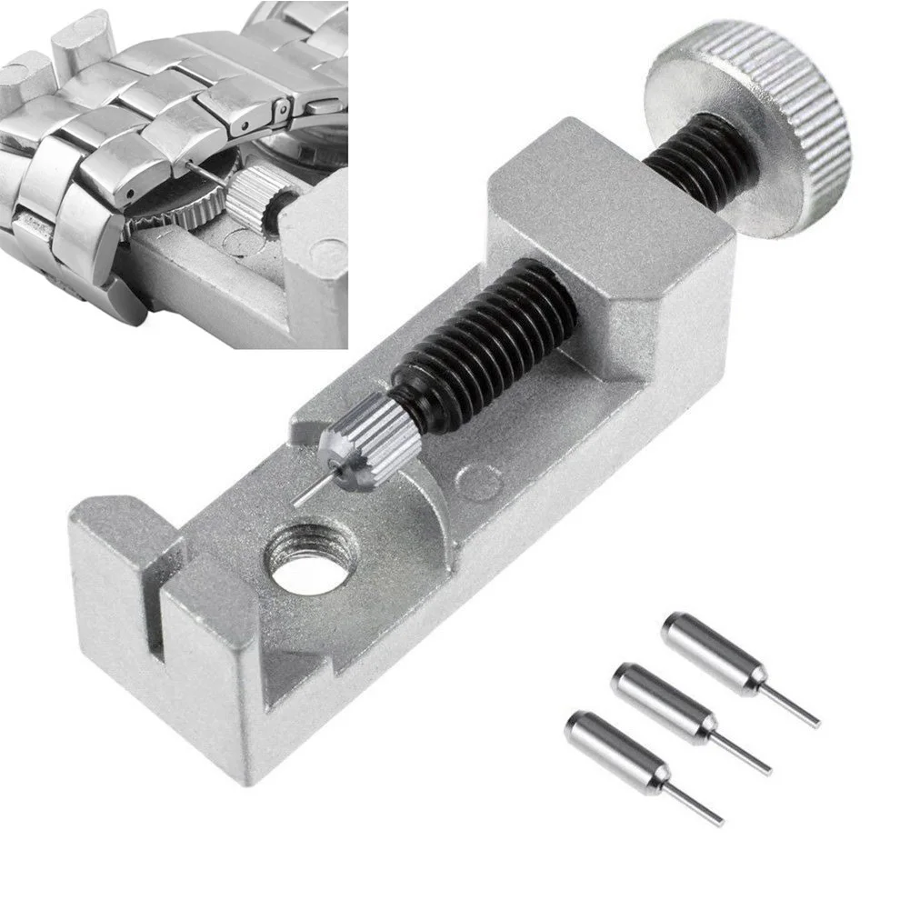 Metal Link Pin Remover Set Adjuster Watch Band Bracelet Strap Parts Repair Tool Kit QJ888
Metal Link Pin Remover Set Adjuster Watch Band Bracelet Strap Parts Repair Tool Kit QJ888