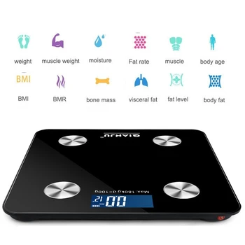 2018 Body Fat Scale Floor Scientific Smart Electronic LED Digital Weight Bathroom Balance Bluetooth APP Android or IOS
2018 Body Fat Scale Floor Scientific Smart Electronic LED Digital Weight Bathroom Balance Bluetooth APP Android or IOS
