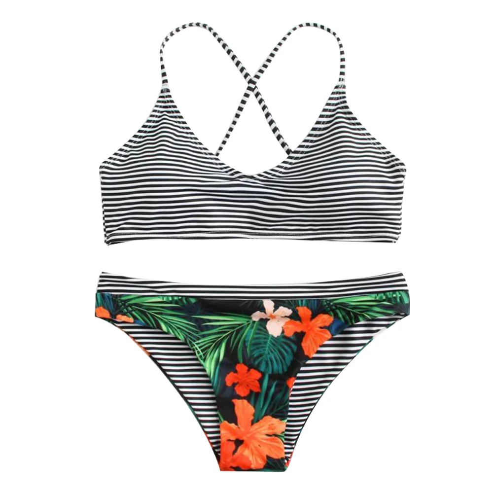 Striped Swimsuit For Girl biquinis feminino 2018 Bikini Set Women's Bathing Suit Cross Back Beach wear Push Up Bikini Two Piece
Striped Swimsuit For Girl biquinis feminino 2018 Bikini Set Women's Bathing Suit Cross Back Beach wear Push Up Bikini Two Piece