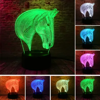 Amroe Creative 3D Horse 7 Colors Changing LED Night Lights Dimming Table USB Touch Bedside Sleeping Party Lamps Decor Toys Gifts
Amroe Creative 3D Horse 7 Colors Changing LED Night Lights Dimming Table USB Touch Bedside Sleeping Party Lamps Decor Toys Gifts