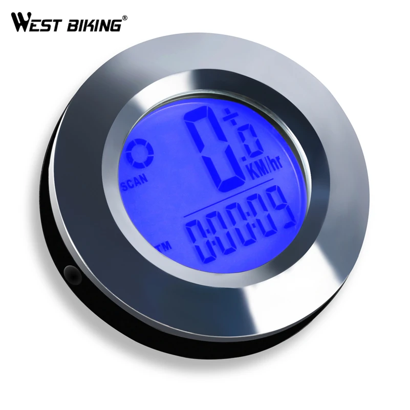 WEST BIKING IP65 Waterproof Bicycle Computer Wireless Auto Awake Cycling Stopwatch Round Backlight Odometers Bike Computer
WEST BIKING IP65 Waterproof Bicycle Computer Wireless Auto Awake Cycling Stopwatch Round Backlight Odometers Bike Computer